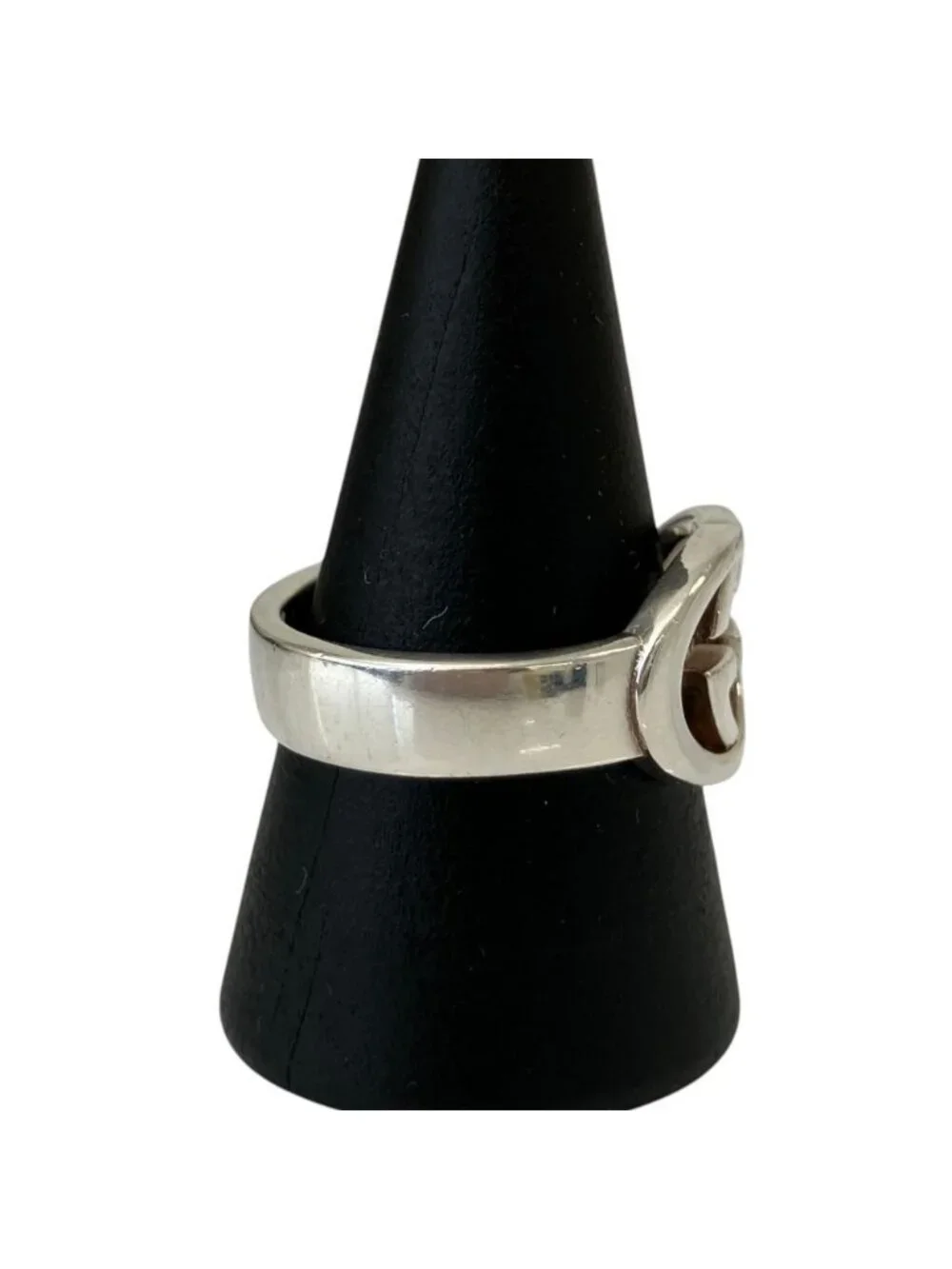 Gucci Interlocking G Ring 925 Sterling Silver